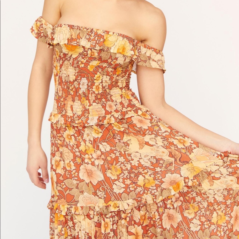 Spell & the Gypsy Amethyst Shirred Sundress